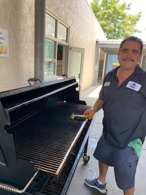 EUSD's tweet photo. Today we celebrate the UNSUNG HEROS of EUSD ~ our Custodians.  They have been hard at work all summer deep cleaning, moving/ assembling furniture, and making minor repairs to ensure our staff &amp; students return to a safe and clean environment. Thank you to our amazing team!! https://t.co/vEZqaY1Clc