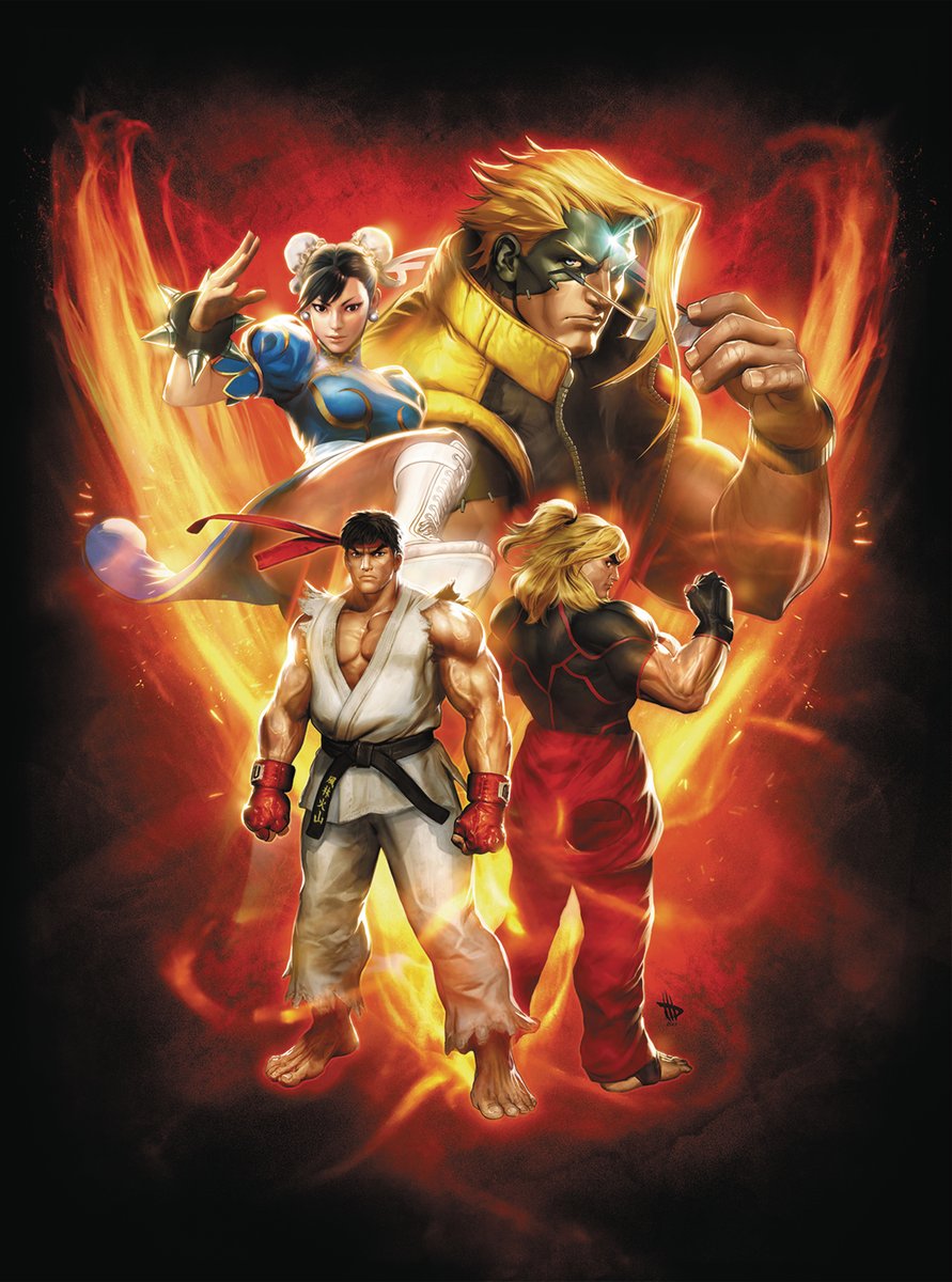 Street Fighter V Guidebook (2016) Artist: Dave-Wilkins