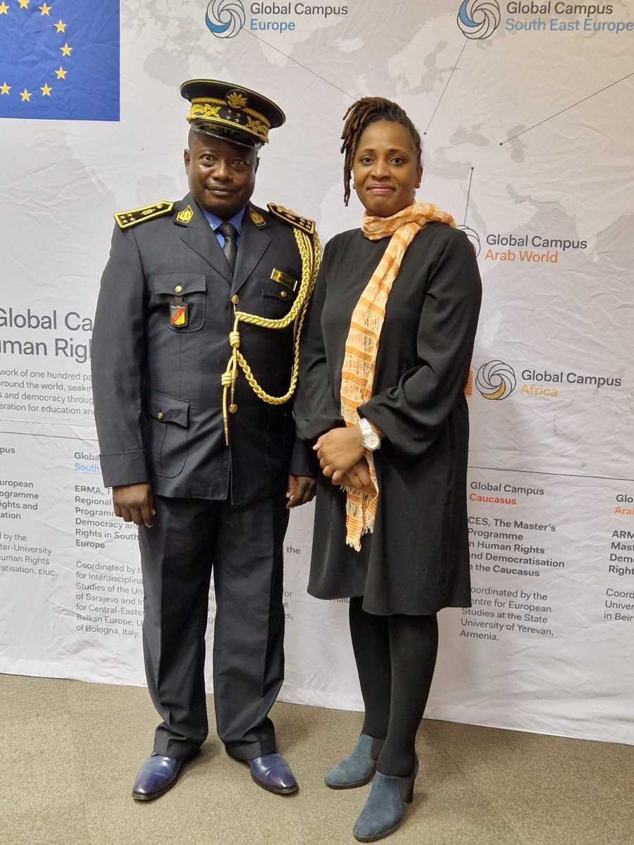 rose_hanzi's tweet photo. It was great to re-connect with Alumni of the @HRDA_Alumni over the last few days. Here I am with Alumni, from Cameroon - 2003 & 2007 class & @KeneEsom my classmate from Nigeria - 2006 class. For 24 years, this program has produced fearless trailblazers in the field  of human rights & democratisation in Africa. @CHR_HumanRights