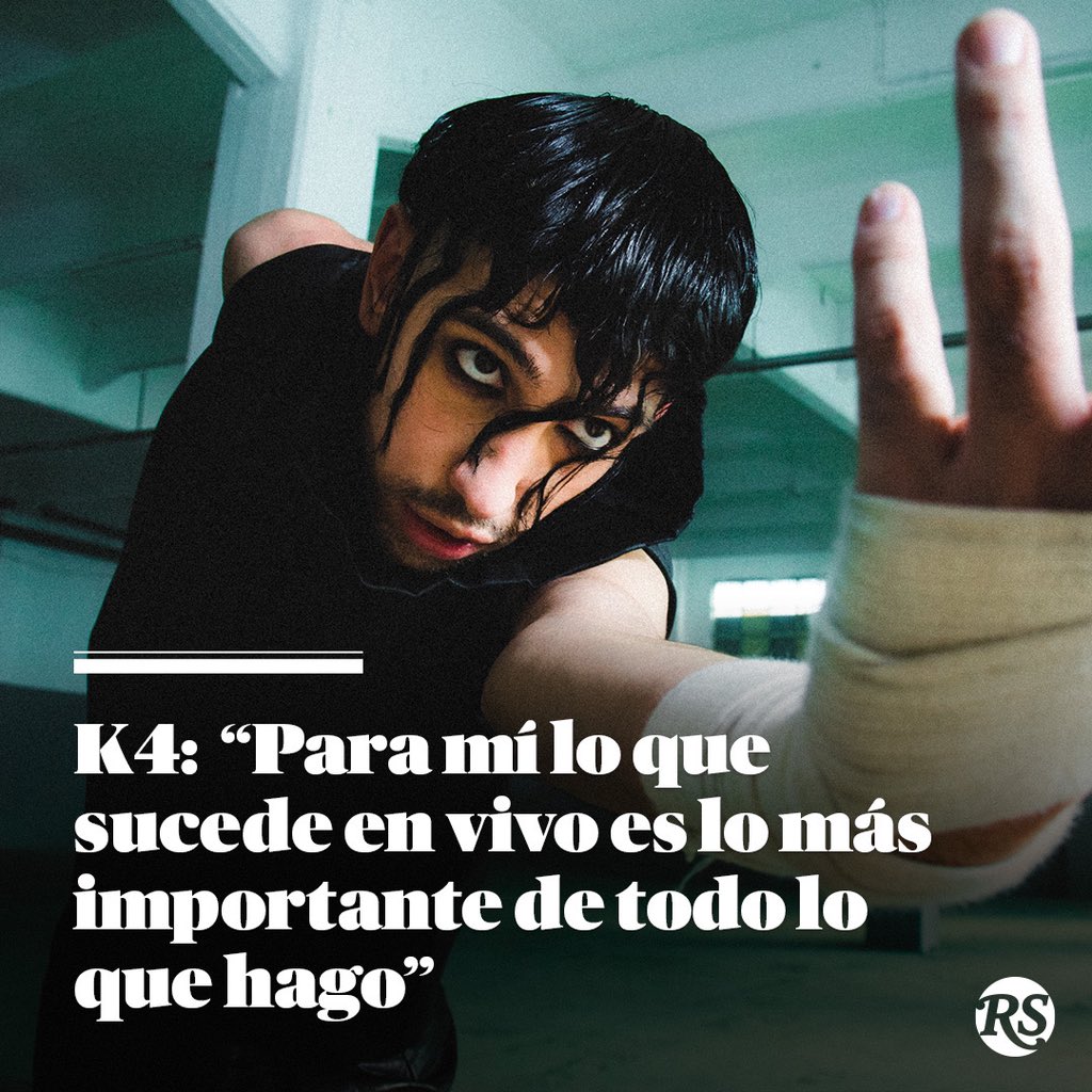 RollingStoneAr's tweet photo. K4 (@K4Gothetaste) en 10 artistas nuevos que debés conocer: “Para mí lo que sucede en vivo es lo más importante de todo lo que hago”. Con pulsiones casi teatrales, este joven productor multinstrumentista genera una experiencia oscura y abrumadora.
https://t.co/T7AZm1kKIy https://t.co/siI1KQROzZ