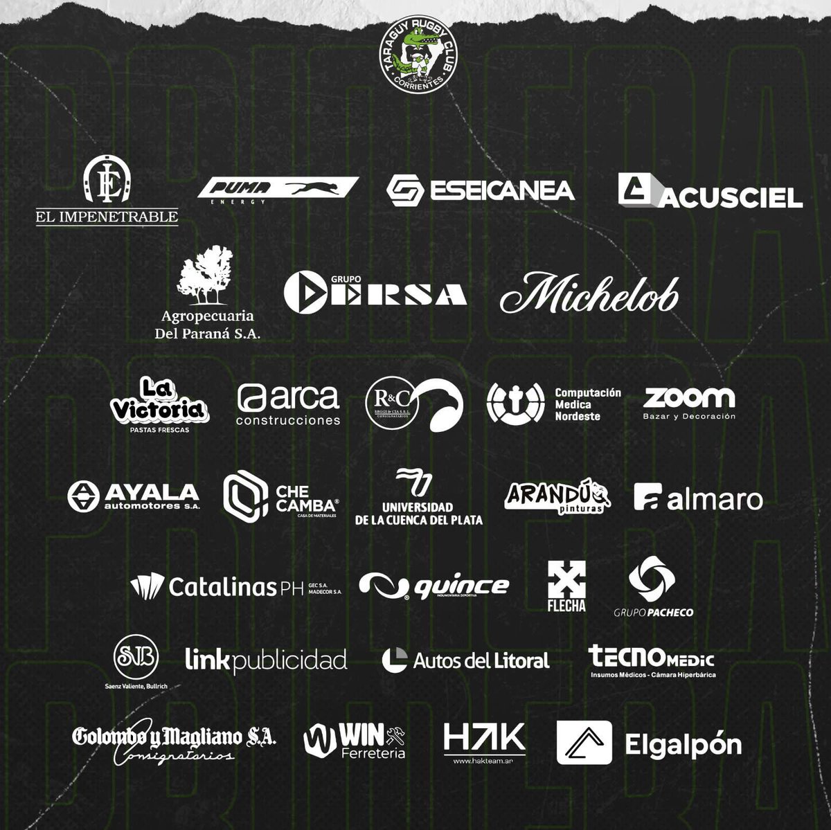 🏉 Nuestros convocados para representar mañana a la PRIMERA e INTERMEDIA vs <a href="/Club_CURNE/">CURNE</a> 💪🏽🏴

Ambos buscando el pase a la final del Torneo Regional del NEA! 

Los esperamos!

Vamos TARAGUY, vamos cuervos🖤🖤🖤

#SomosLosDeNegro #VAMOSCUERVOS