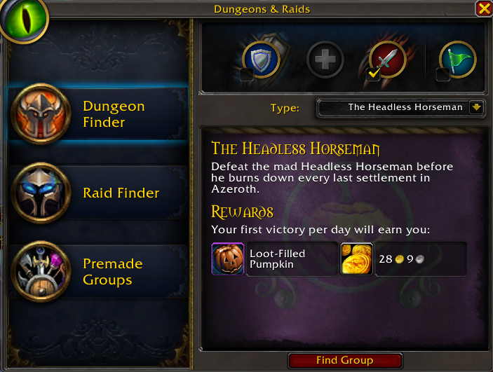 Wowhead's tweet photo. Blizzard is updating Hallow's End with an optional increased difficulty and all new curse mechanics for the Headless Horseman encounter! The updated dungeon event is now available for testing over the next two weeks on the #Dragonflight Patch 10.1.7 PTR.

https://t.co/v1d39Z8pkc https://t.co/2OhxaGqdkw
