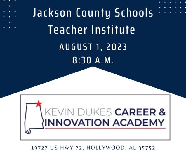 We are so excited to welcome all Jackson County Schools employees to the new facility on Tuesday, August 1! #MovingForward