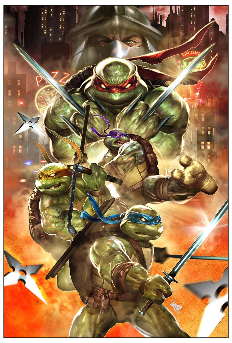 Teenage Mutant Ninja Turtles Powercon 2013 artwork
Artist: Dave-Wilkins