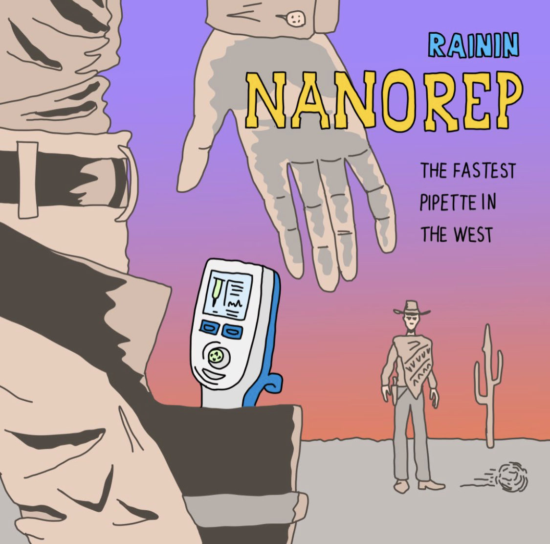 raininpipetteJP's tweet photo. “ラボにいるときは常に信頼できる友人をホルスターに携えていてください👍” when in the lab, always keep a reliable friend in the holster
#マイクロピペット
#NanoRep
#レイニン
#新製品 https://t.co/umAjLLFgyC