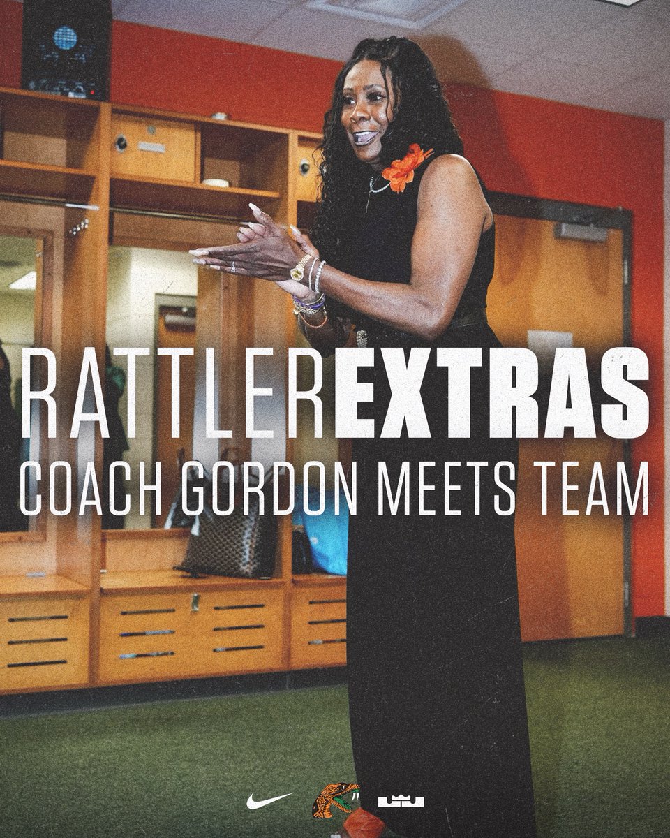 FAMUAthletics's tweet image. #RattlerNation,

If you missed the introductory press conference for @CoachBGordon, then head over to Rattlers+ to watch the press conference and her first interaction with her new team.

📺 bit.ly/RattlerExtras

#FAMU | #FAMUly | #Rattlers | #FangsUp 🐍