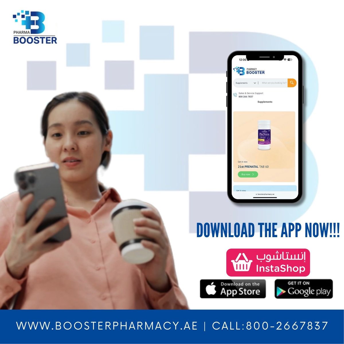 boostergroup_ae's tweet photo. Still up to 20% discount for mother supplements at @boosterpharmacy π€©ππ
SHOP NOW.
FREE DELIVERY!!!! π΅
Also available in Booster Pharmacy website and Instashop.
For inquiries :
π +971509277141
π +971502112330
#boostercard #boostergroup #boosterpharmacy #dubai https://t.co/2YK3RmxnuB