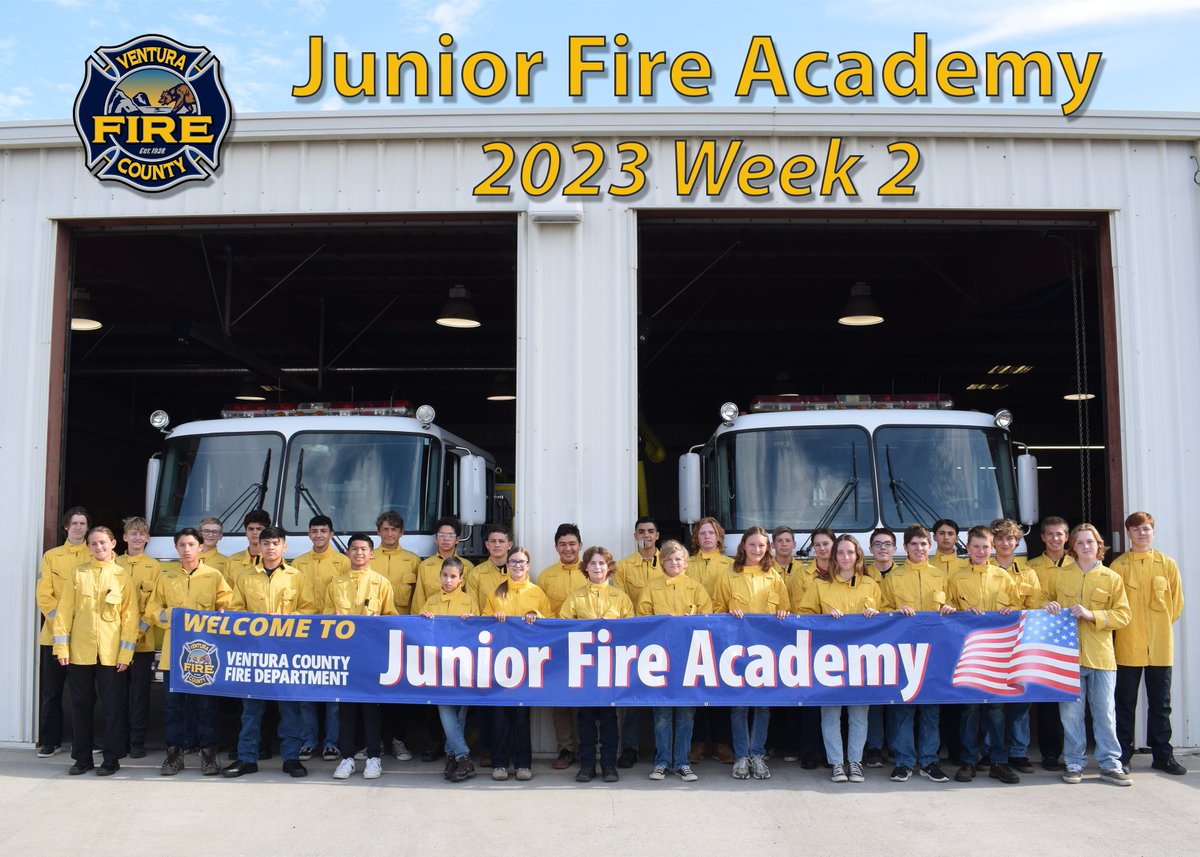 VCFD's tweet photo. Congratulations to the latest Junior Fire Academy graduates. This was a great group that demonstrated leadership, determination and support for one another. https://t.co/m7NcR5Bq53