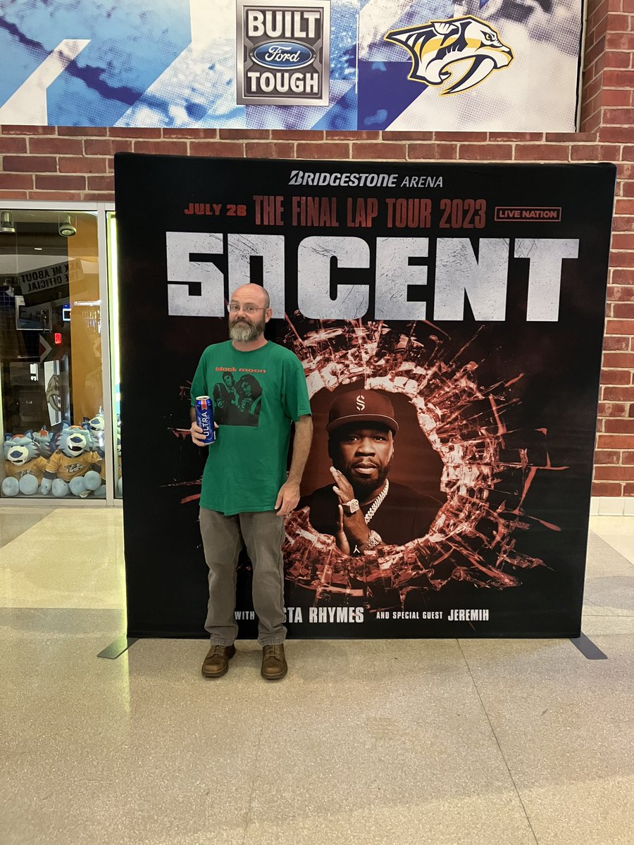 But I’m actually here to see Busta