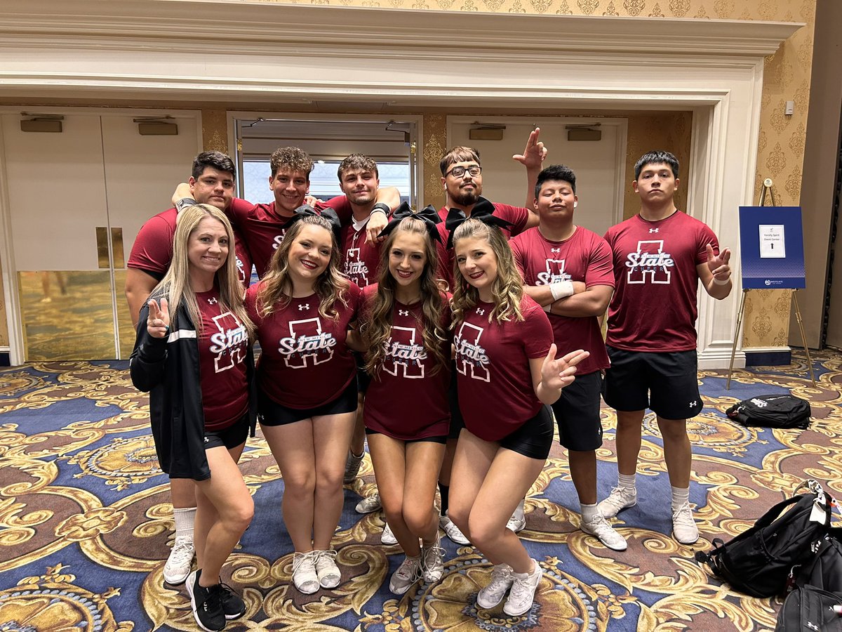 Great job to NMSU Cheer and all the former Knights on the team for their competition wins this past week. Go Knights!