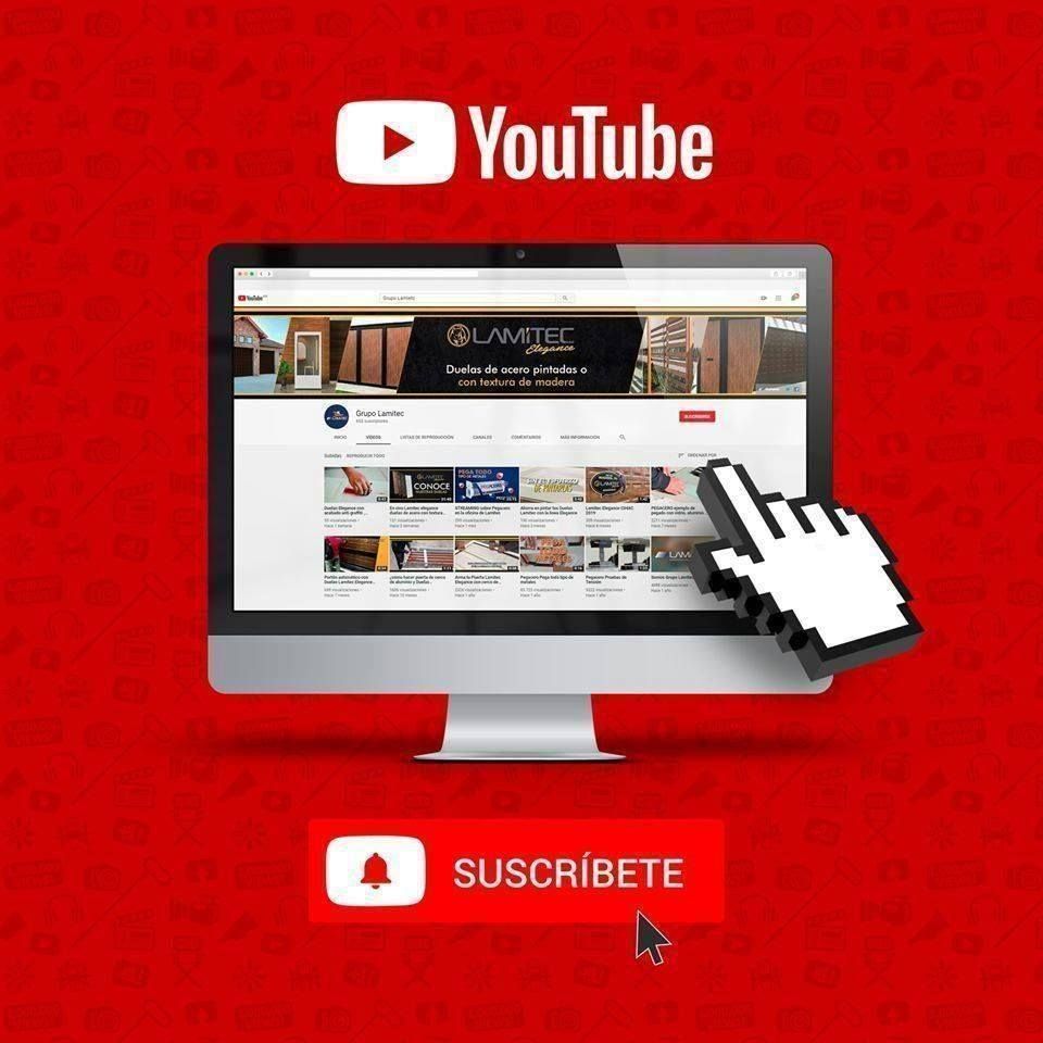 📲 No olvides suscribirte a nuestro canal de #Youtube 🎥 y no te pierdas todo el contenido que tenemos preparado para ti, encuéntranos como #GrupoLamitec, 📢 da click en el enlace y comienza a disfrutar todos nuestros videos 👉 buff.ly/3lhaSrK