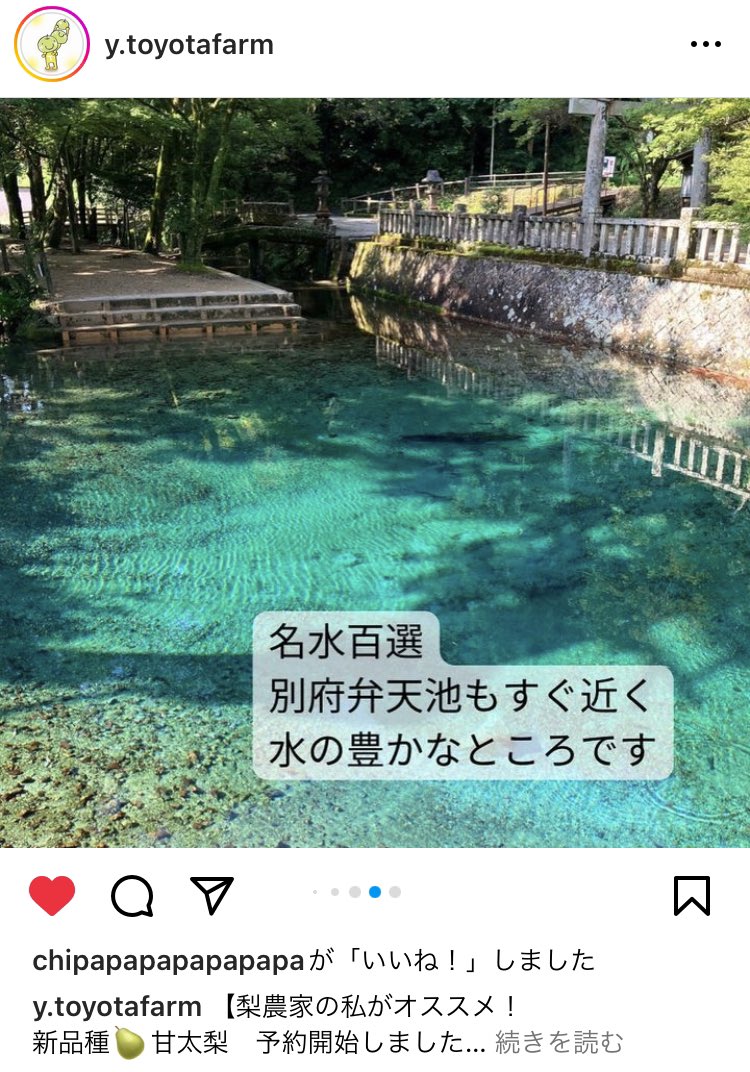 お友達の梨農家さんが、絶品!あまーい梨の通販を始めました✨秋芳町の豊かな自然で育った、瑞々しくてすっっごく美味しい梨です🤤
ご自宅用に、ギフトに、絶対オススメ。
ぜひ覗いてみてください🥰@toyonashi 
🍐→https://t.co/r6NjANAuDd 