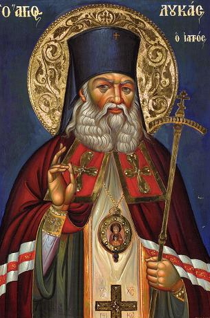 RealDavidNak's tweet photo. St. Luke the Surgeon, Decree on Baptism: Western baptism by pouring, unfortunately, has also penetrated into the Crimean region, and I must declare for the last time that I consider it a duty, bequeathed to me by God, to eradicate baptism by pouring in my diocese... 
Those wickedly “baptized” in this way, of course, must be re-baptized, for the Sacrament has not been performed over them.