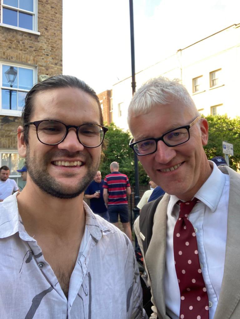 HTMarples's tweet image. Friend of the show R. D. Marples gushing over @holland_tom after an even-keeled day at The Oval. No doubt discussing the inclusion of the Australian cricket team to the Golden Age podcast @TheRestHistory