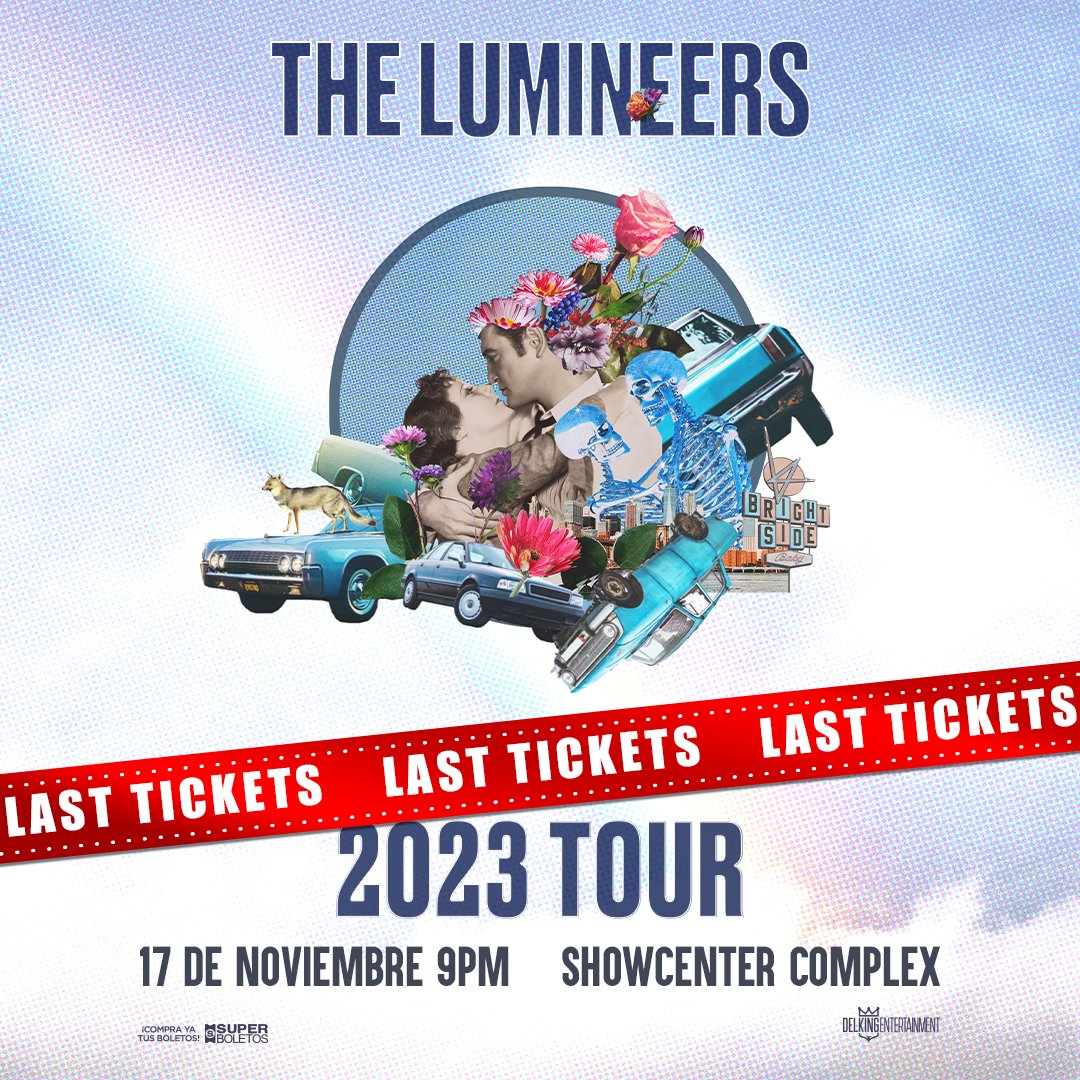 Showcenter Complex (@showcentermty) on Twitter photo LAST TICKETS! 🤩
¡No te pierdas la oportunidad de asistir al concierto de <a href="/thelumineers/">The Lumineers</a> últimos boletos disponibles!
¡Nos vemos en Showcenter Complex!
🗓17 Noviembre
⏰9PM
Tickets: bit.ly/44MeclC
#TheLumineers LAST TICKETS! 🤩
¡No te pierdas la oportunidad de asistir al concierto de <a href="/thelumineers/">The Lumineers</a> últimos boletos disponibles!
¡Nos vemos en Showcenter Complex!
🗓17 Noviembre
⏰9PM
Tickets: bit.ly/44MeclC
#TheLumineers