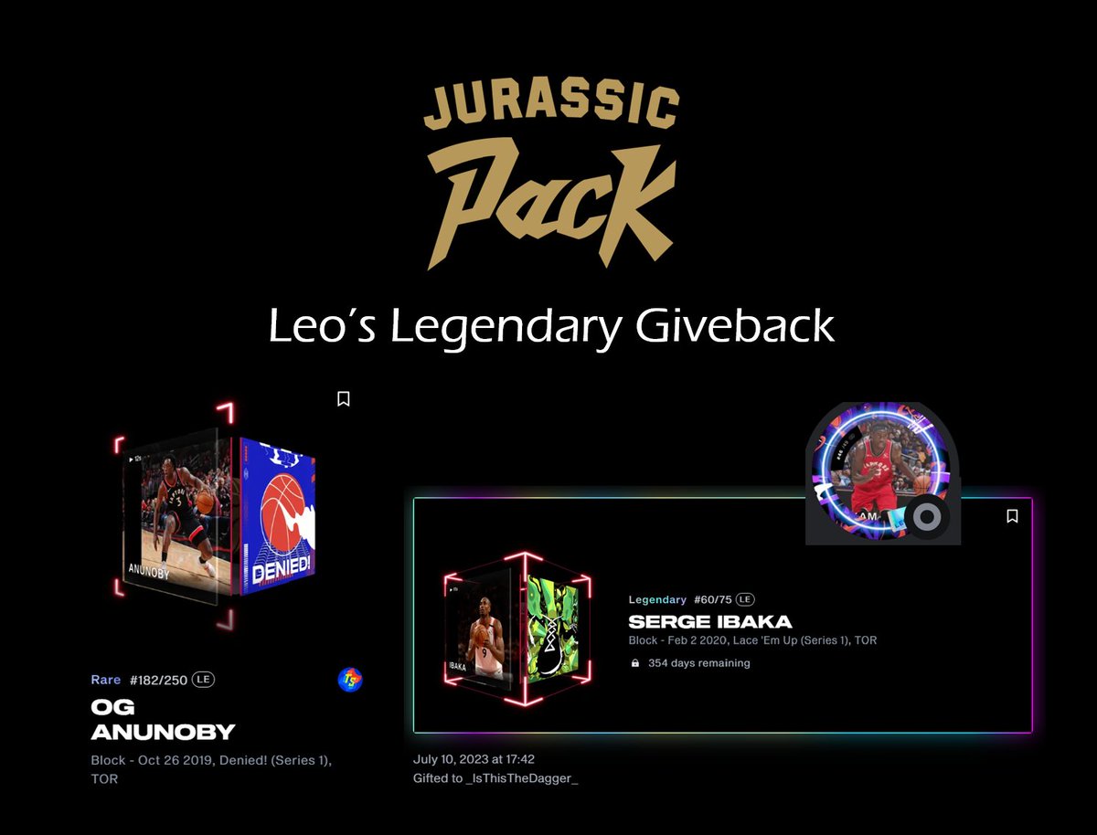 Jurassic Pack 🦖 tweet media