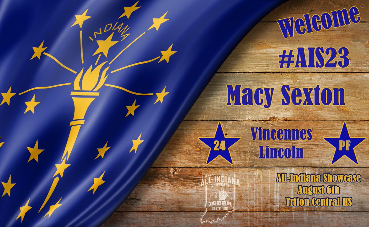 Welcome 24' Macy Sexton to the All-Indiana Showcase. August 6th @ Triton Central HS. #AIS23