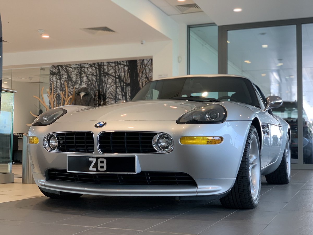automobilecc's tweet photo. The #iconic @bmw #z8 made famous in the #JamesBond film ‘The World Is Not Enough’ currently on show at @CotswoldBMW in their #heritage section. #bmwz8 #cotswolds 
#modernclassic https://t.co/ZgpncNwe99
