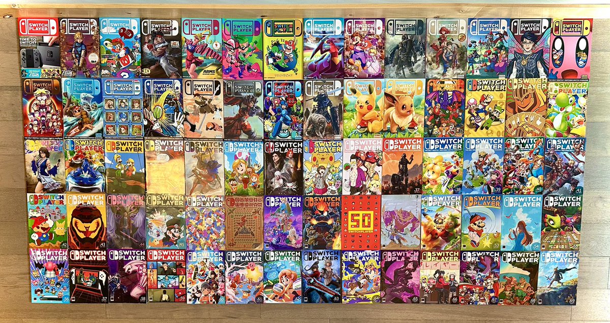 TheVGLibrary's tweet photo. Thank you to @NintyMedia for the amazing run of #SwitchPlayer 🙏
It was a fantastic magazine and a favourite addition to the library ♥️
Looking forward to seeing what comes next.
In the meantime, I’ll just sit here and enjoy the amazing covers from over the years ☕️😊 https://t.co/bRSbkpLUCs