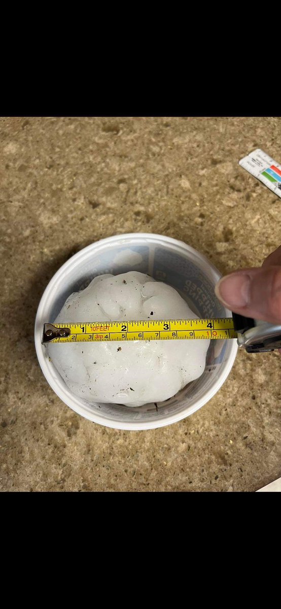 Update on earlier hailstone