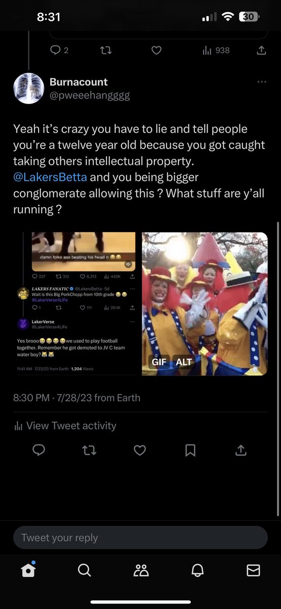 sidspirit72's tweet photo. Stop hiding my tweets and fess up cause something isn’t adding up twin @LakerVerse4LiFe @LakersBetta https://t.co/6KunQr9QES