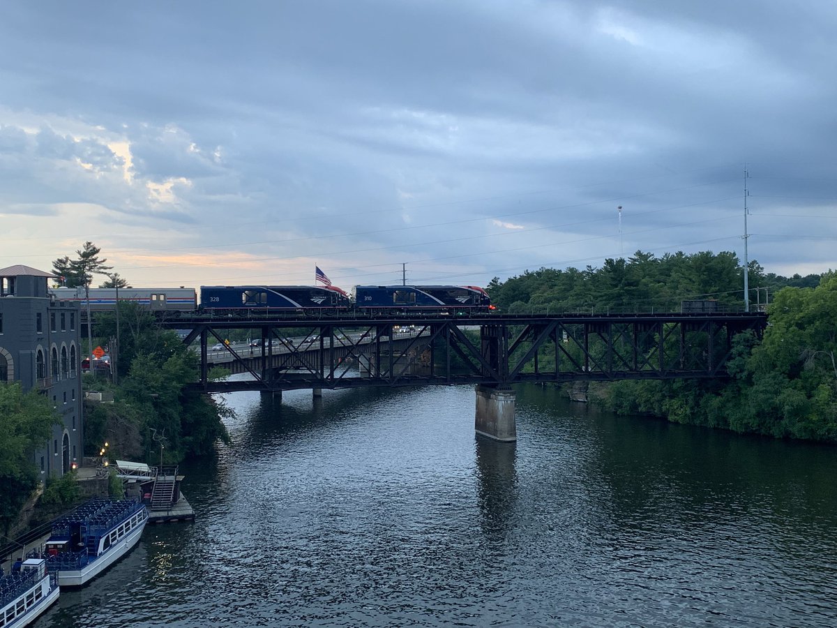 Iconic #amtrak <a href="/Amtrak/">Amtrak</a> #empirebuilder