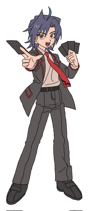 > こんにちはよければヴァンガードの先導アイチくんか櫂トシキくんを描いて頂きたいです●┓ #odaibako_iranobui  