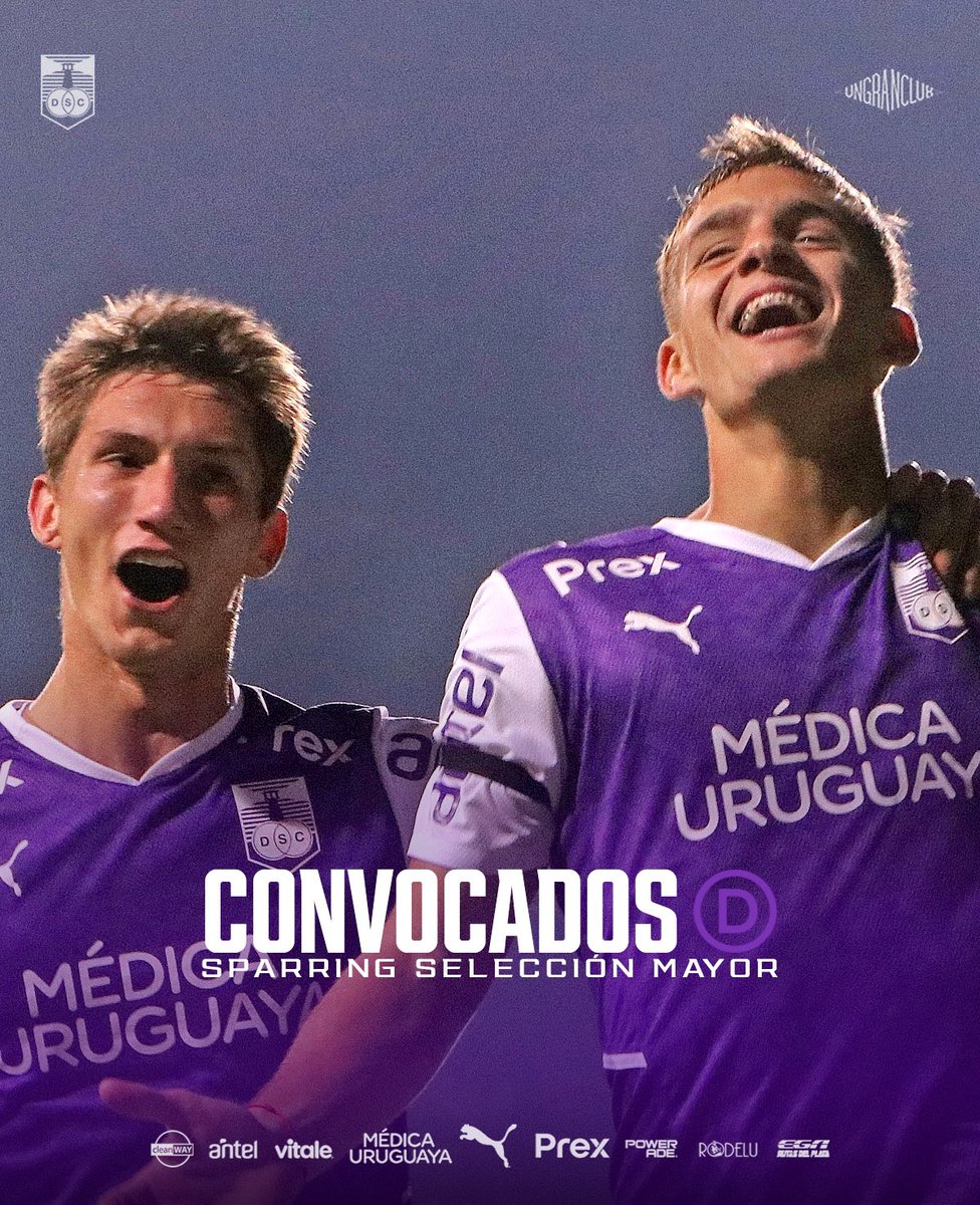 DefensorSp's tweet photo. CONVOCADOS SPARRING SELECCIรN MAYOR ๐บ๐พ
De 21 convocados, 8 son de la cantera violeta ๐ช๐ผ
Patricio Pacifico โน
Mauricio Amaro โน
Erico Cuello โน
Lucas Agazzi โน
Facundo Techera โน
Augusto Cambรณn โน
Rodrigo Dudok โน
Francisco Barrios โน
Vamos con todas ๐ฃ๐๐ฝ
#MadeInDefensor https://t.co/fbVBvLKWw8