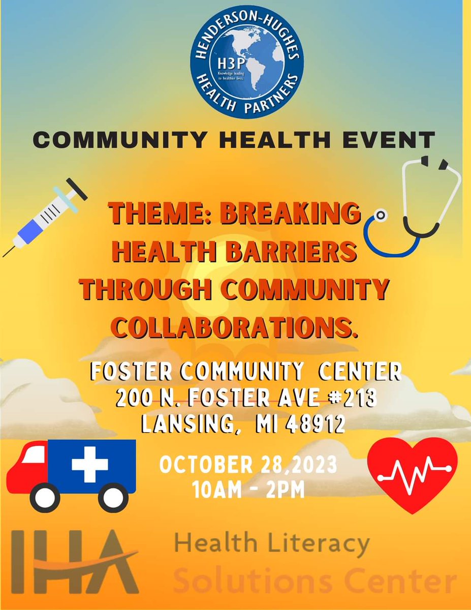 H3P_1's tweet photo. 90 days away from our Community Health Event. Join Us! https://t.co/XFmGxNWb4U