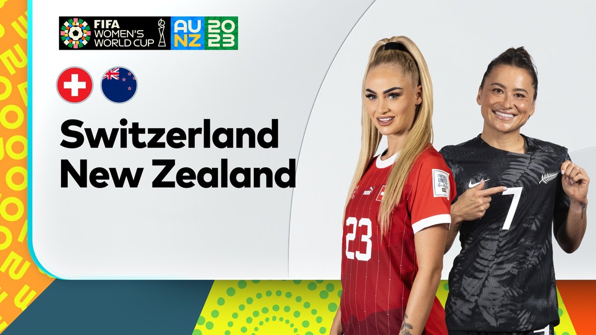 Switzerland Women vs New Zealand Women's Live Streaming and TV Listings, Live Scores, Videos - July 30, 2023 - FIFA Women's World Cup