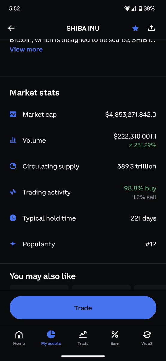RealTinyPanda's tweet photo. @dave11878 @Shibtoken That sure seems like a lot of volume to me? https://t.co/8FVGZyTIlB
