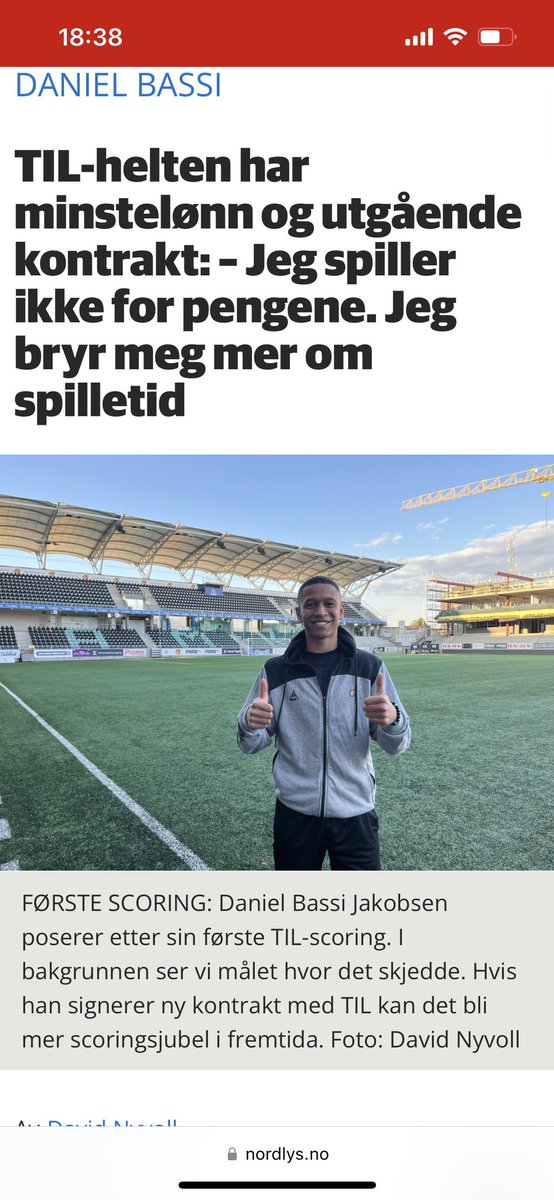 sigstenvaag's tweet image. Derbyhelg!
Vi har litt å revansjere…