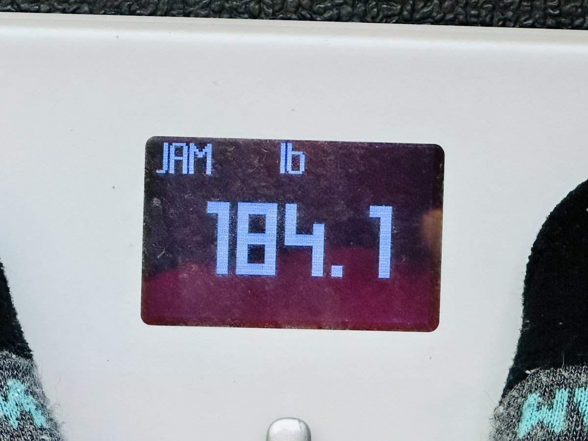 iantien's tweet photo. After 4 months of intermittent fasting, I lost 14 pounds and reached my target weight of 184. 

I love science. 

To celebrate, I’m going to eat three Burger King Whoppers in the next 17 minutes. 

#science #outlive #six18 https://t.co/OwZghY7Elc