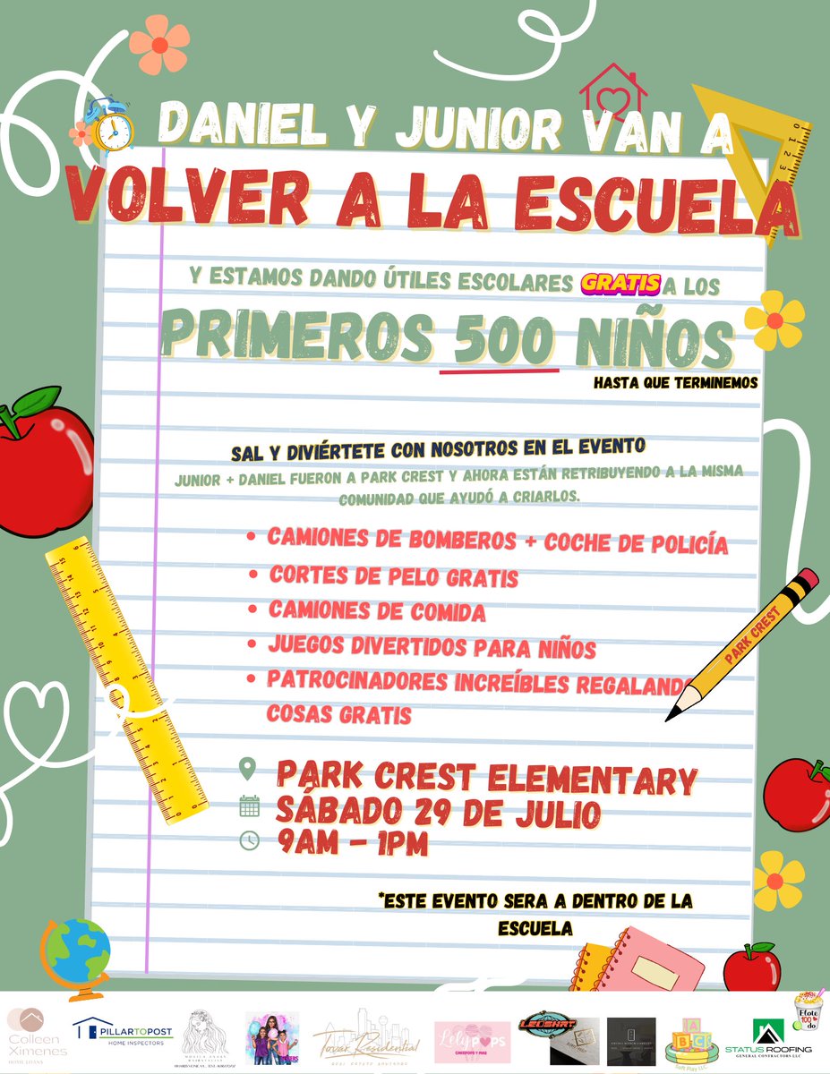 Tomorrow is the day, join us for FREE back to school supplies and SO much more! 9AM - 1-PM #TheGISDeffect <a href="/gisdnews/">Garland ISD</a> <a href="/ABKleckn/">Andrea Kleckner</a> <a href="/Charboknows/">Jocelyn Charbonneau</a>