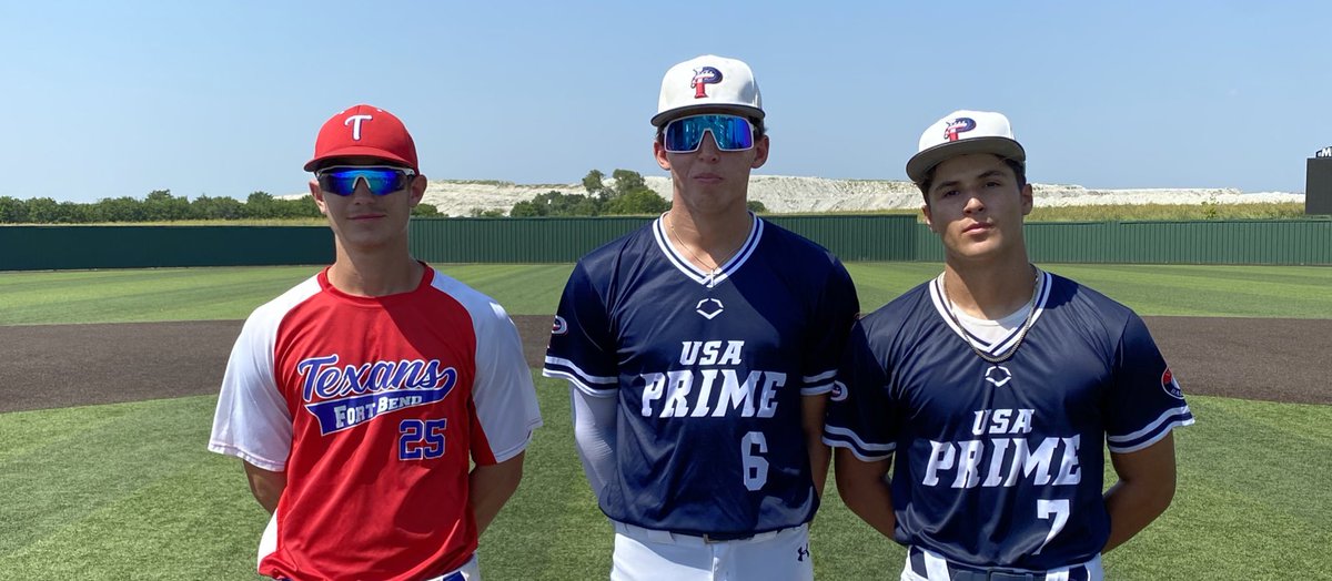 RBTournaments.com
10+ College Coach Showcase Tournament
 
Ft. Bend Texans Williams
🆚
Wolves

PoG: 
Kaiden Bittner 1-2, 1 SB, 1 R
Bryson Brennan 2-2, 1B, 2 RBI
Bryson Martinez 3 IP, 6 K

34 straight college coach showcase tournaments with MORE colleges attending than