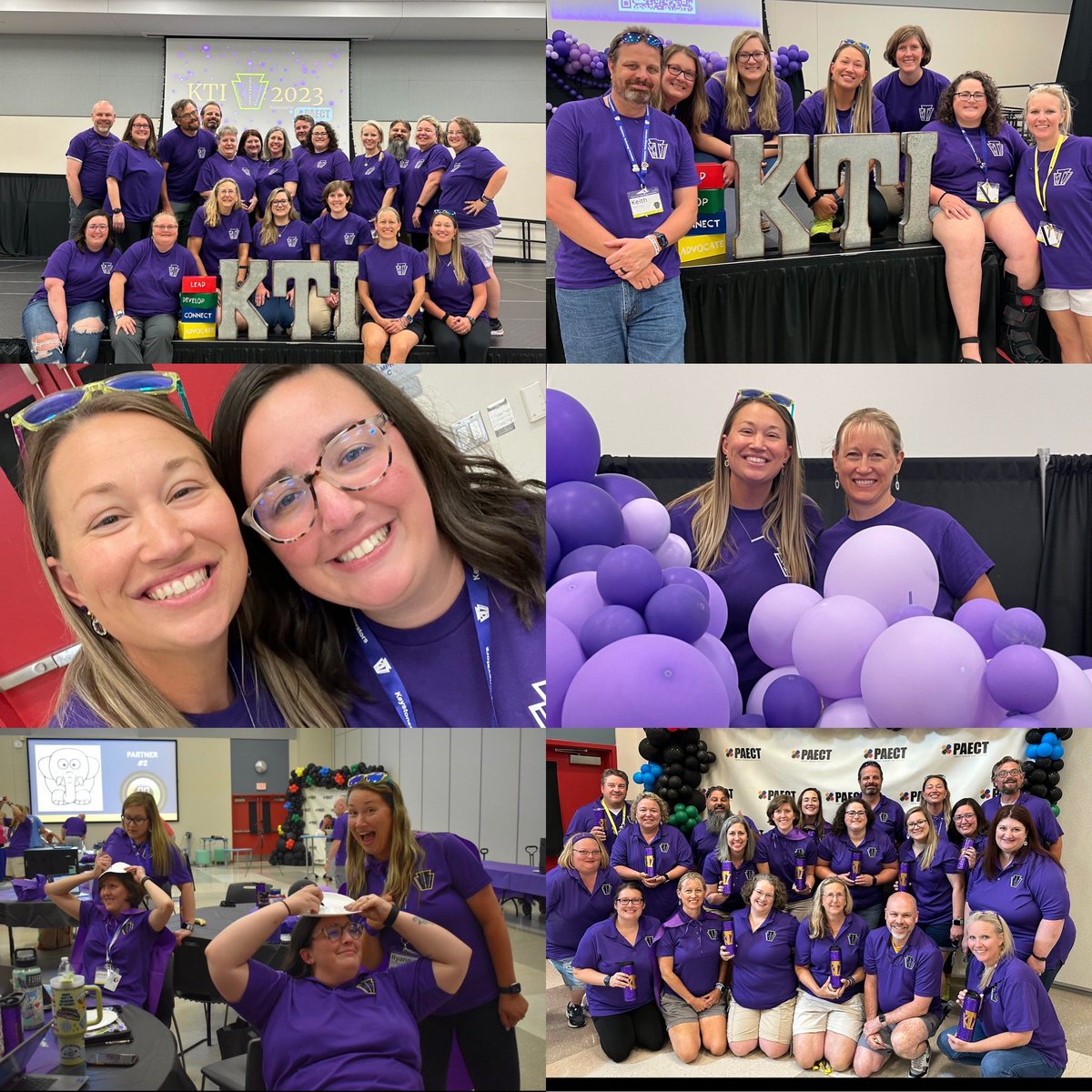 What a week. After attending KTI last year, I knew I wanted a week like that again. To be chosen to come back this year as a lead learner was better & more rewarding than I could have ever imagined. I love my purple family 💜⭐️ #KTISummit #KTIFamily
