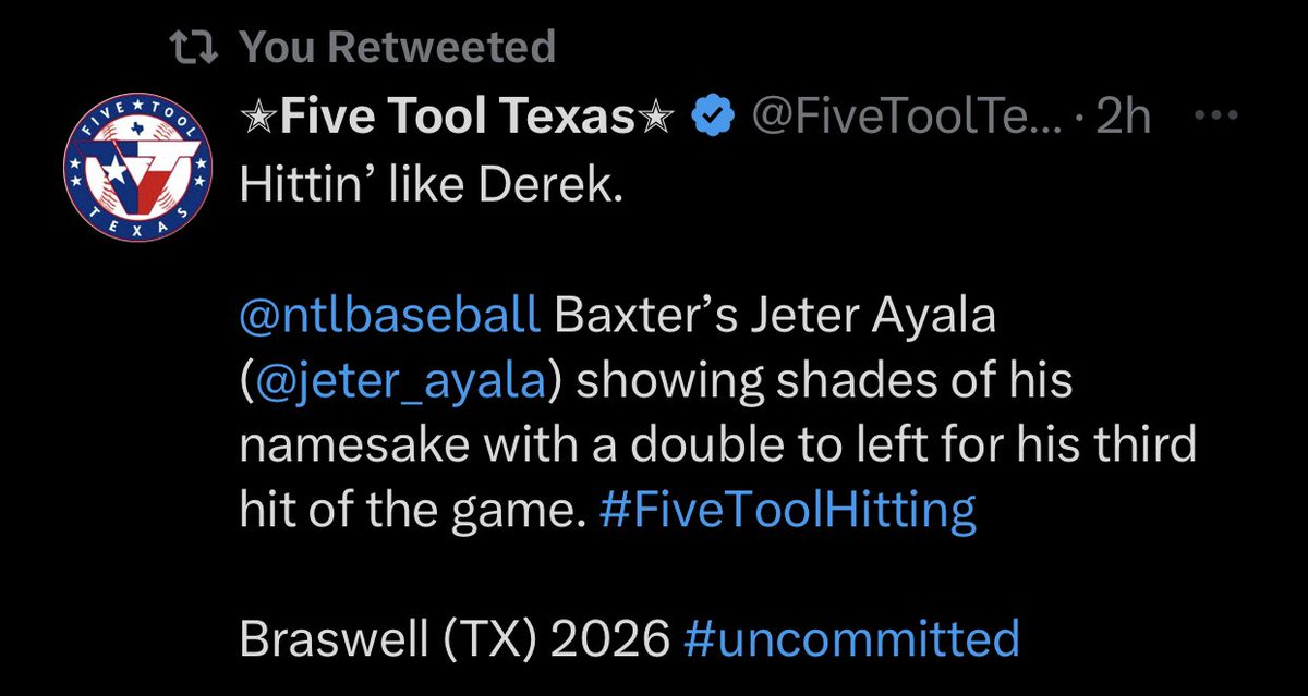 jeter_ayala's tweet photo. 🙌 #2 @derekjeter https://t.co/KbEkg3XNHH