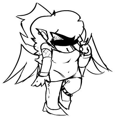 B3FNF's tweet photo. Due to recent news, we’ve had to cancel a surprise Update 4 freeplay song featuring @Dailyb3bf and @Dailyb3gf’s designs for Goon versions of Shaya and B3

The sprites and song were not completed so it won’t affect development, but we just wanted to let you all know. https://t.co/6AbazM1xaI
