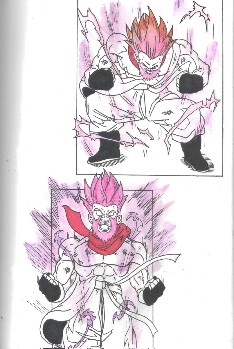 ArtLandon's tweet photo. Man said fuck a normal super Saiyan, I'm a GOD🔥🔥 https://t.co/HqXmCcEbIG