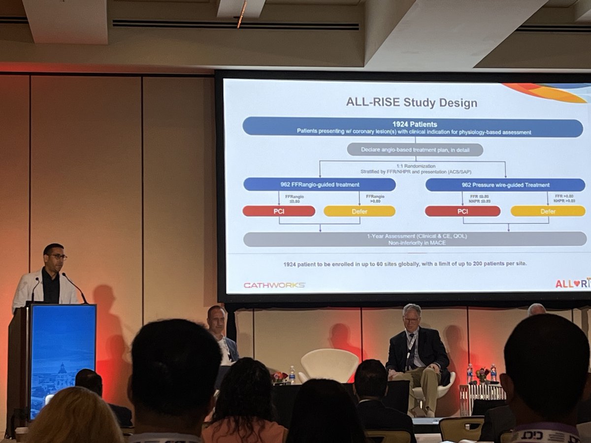 CathWorks's tweet photo. A very engaging @CictTherapy meeting in Pasadena, California today.
Thank you to the fantastic speakers who engaged in constructive debate and dialogue, including Dr. @MortonKern and @DrAmirKaki, who presented the CathWorks ALL-RISE study.
#MoreInsightLessHassle #ALLRISEStudy https://t.co/Kg8IX3Y18r