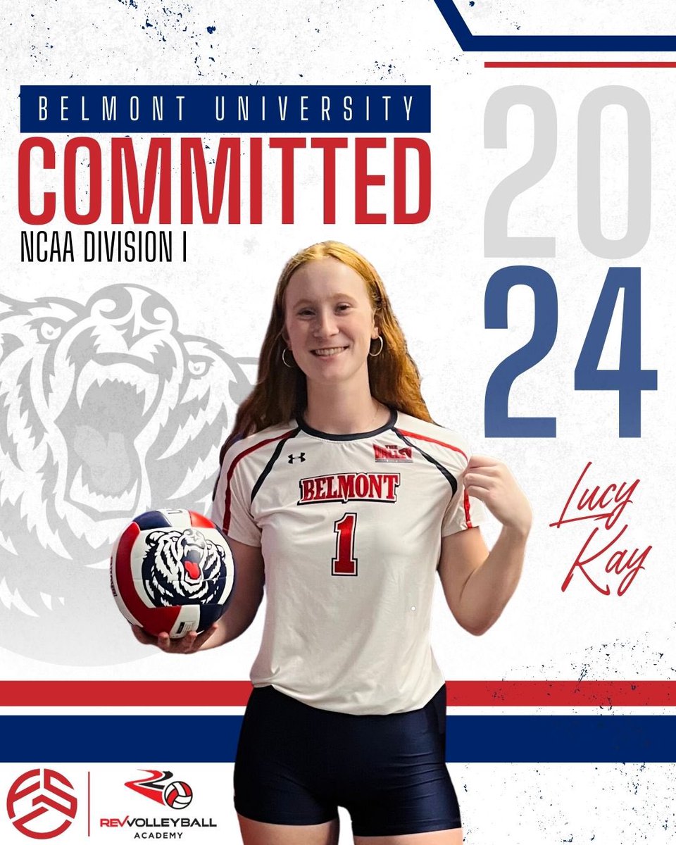 Flow State Volley (@flowstatevolley) on Twitter photo Congratulations to 2024 MB Lucy Kay on her commitment to Belmont University! #ItsBruinTime #GoBruins
<a href="/BelmontVB/">Belmont Volleyball</a> <a href="/rev_vb/">Rev Volleyball Academy</a> <a href="/raptors_vb/">Raptors Volleyball</a> <a href="/prepdig/">Prep Dig ๐</a> <a href="/PrepDigIN/">Prep Dig Indiana</a> <a href="/prepvolleyball/">PrepVolleyball.com</a> <a href="/IndySportsZone/">Indy Sports Zone</a> <a href="/Fishers_VB/">Fishers Girls Volleyball</a> <a href="/FHSTigers/">FHS Tigers Athletics</a>
#volleyball #volleyballrecruiting #committed #flowstatevolley #wearerev Congratulations to 2024 MB Lucy Kay on her commitment to Belmont University! #ItsBruinTime #GoBruins
<a href="/BelmontVB/">Belmont Volleyball</a> <a href="/rev_vb/">Rev Volleyball Academy</a> <a href="/raptors_vb/">Raptors Volleyball</a> <a href="/prepdig/">Prep Dig ๐</a> <a href="/PrepDigIN/">Prep Dig Indiana</a> <a href="/prepvolleyball/">PrepVolleyball.com</a> <a href="/IndySportsZone/">Indy Sports Zone</a> <a href="/Fishers_VB/">Fishers Girls Volleyball</a> <a href="/FHSTigers/">FHS Tigers Athletics</a>
#volleyball #volleyballrecruiting #committed #flowstatevolley #wearerev