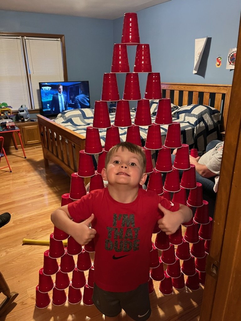 dturner1520's tweet photo. New PR for Daxton.  Little help from @turnerw93 for the rows out of reach. https://t.co/HGEib3iBZT