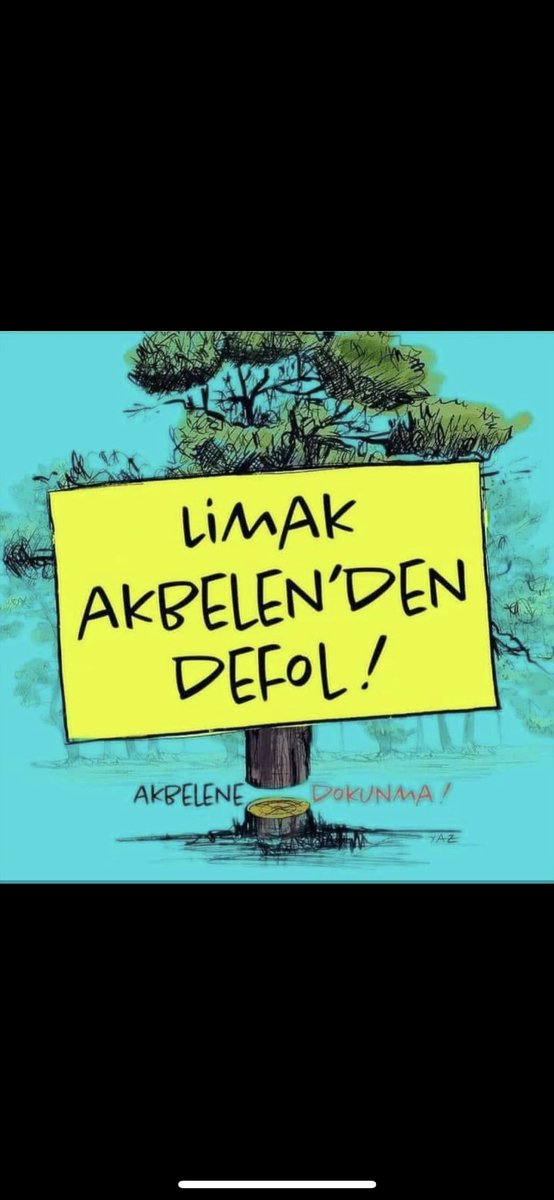 Limak Akbelen’den çık, defol!!!!!
@limaksirketlergrubu