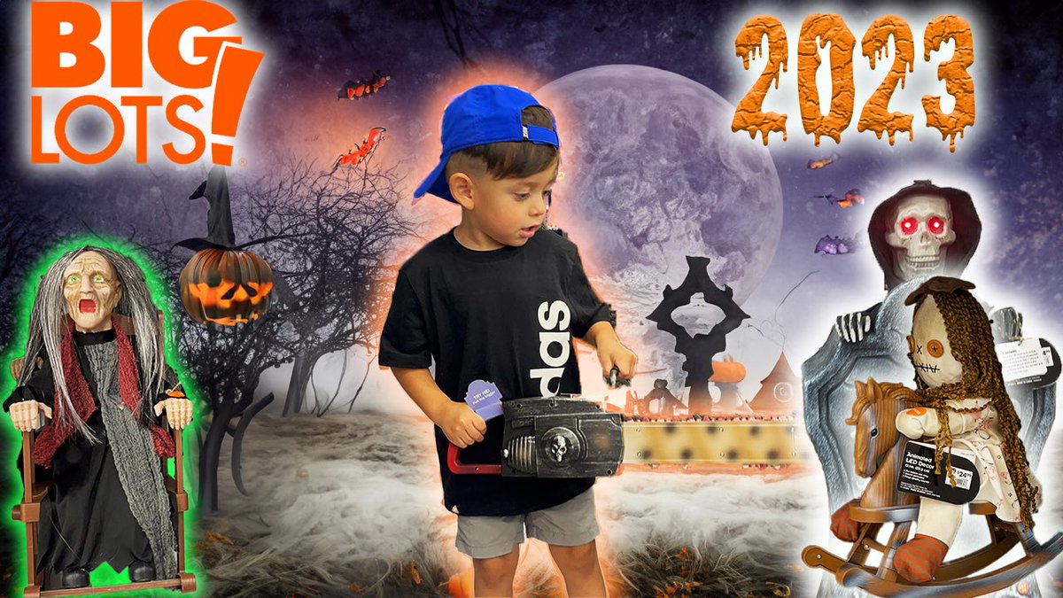 JuiceintheBooth's tweet photo. HALLOWEEN YOUTUBE VIDEO! IF YOU LOVE HALLOWEEN YOU HAVE TO WATCH! 🎃🎃🎃 #halloween #halloweendecor #halloween2023 #biglots #XTwitter #REBOOT #youtubehalloween 

Big Lots Halloween 2023 | New Animatronics
https://t.co/alwpC4WN9S https://t.co/FyyeC45pon