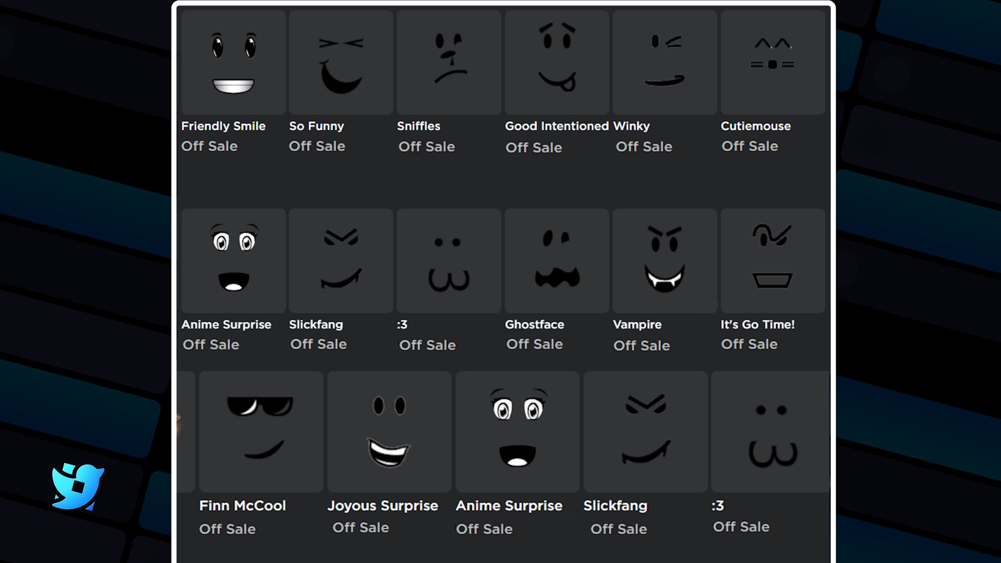 ROBLOX ADDED ANIMATED FACES 