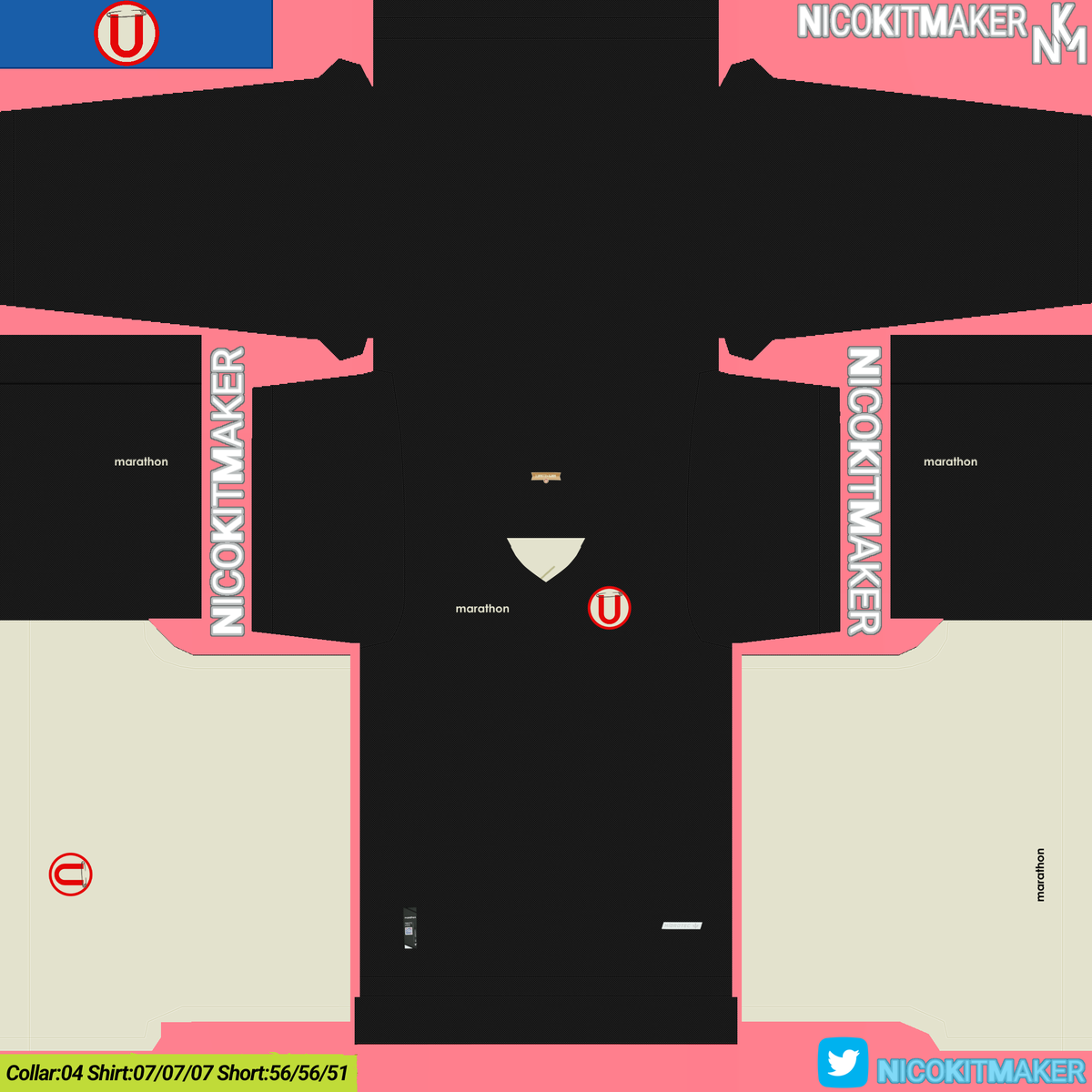 NicoKitMaker's tweet photo. @Universitario Yo quiero participar y creo q puedo ser el ganador xq ya las hice para el PES de toda la comunidad...#1MCREMAS https://t.co/VFEbR59DRB