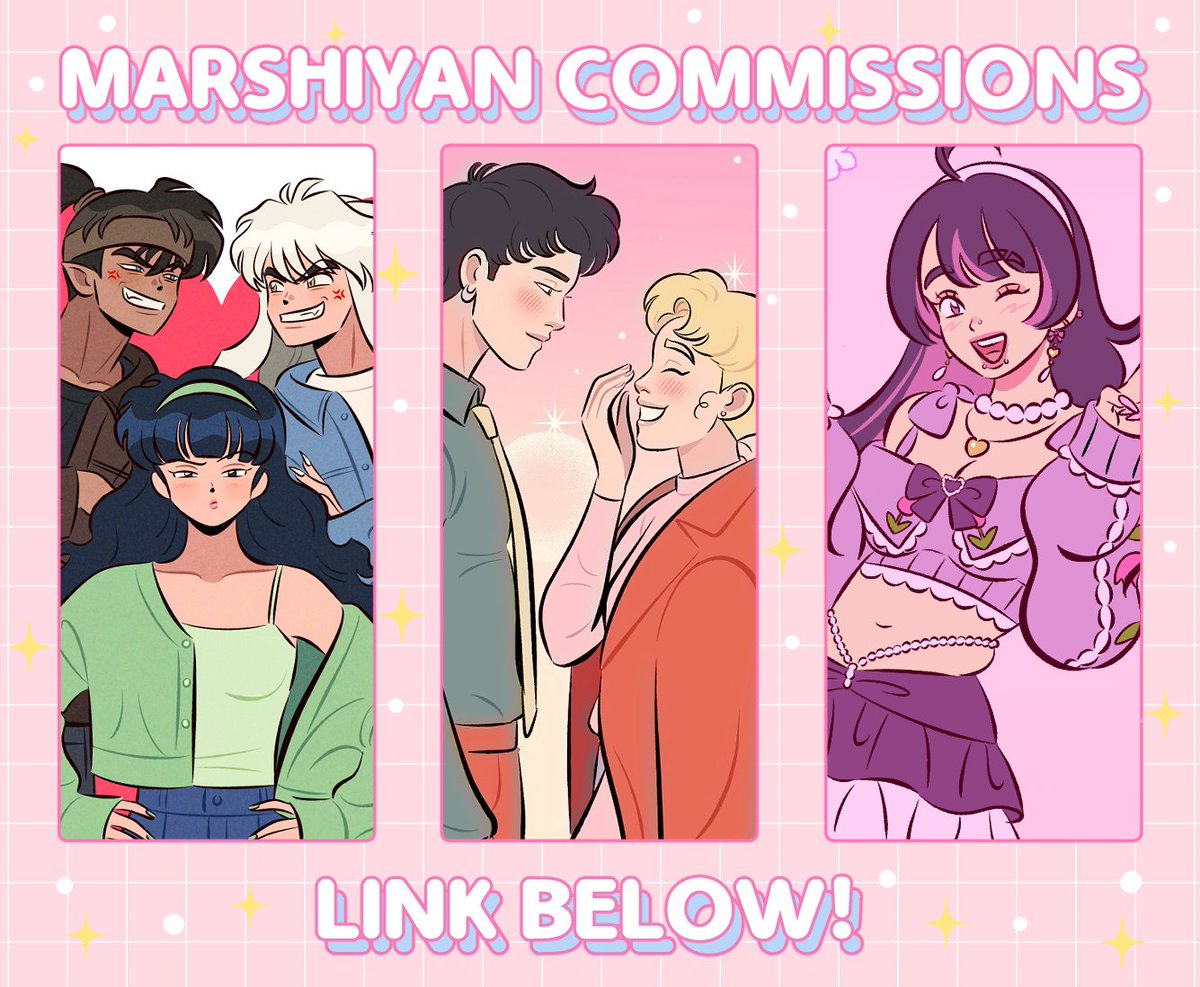 Commissions are open! Link in reply :)