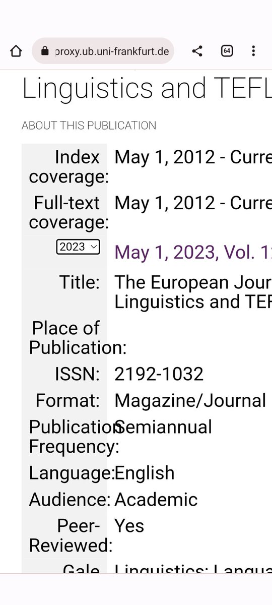 AlexKemmerer's tweet photo. @BuendgensKosten First result in "Artikel &amp; mehr" to be precise. I was not able to find the journal by just searching for its name but adding M worked. So wierd.  If you follow the link, you'll get here (pic) and can use the year drop-down to find said issue and access all articles. https://t.co/2QJkUxpHkm