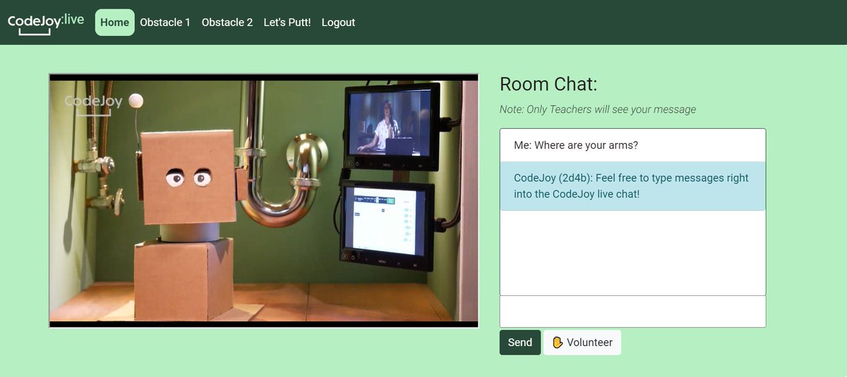 RudyChem's tweet image. It was an honored to be interviewed at the @CodeJoyEdu Make-A-Thon and talk to teachers about #microbit . I also got to experience a #CodeJoy Live lesson which was amazing! Thank you @CodeJoyEdu and @AmandaJeane2 for the opportunity. #microbitChampions @microbit_edu