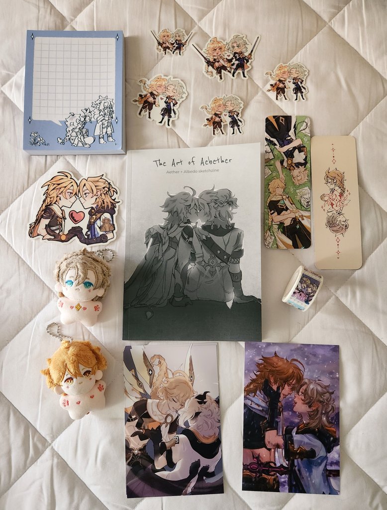 MY BUNDLE FROM THE <a href="/aebetherzine/">The Art of Aebether★ COMPLETE</a> IS HERE!!!!!